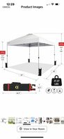 Crown Canopy Model RM100B 10x10 Pop-Up Shade Tent