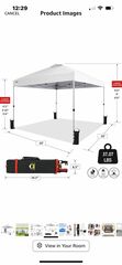 Crown Canopy Model RM100B 10x10 Pop-Up Shade Tent