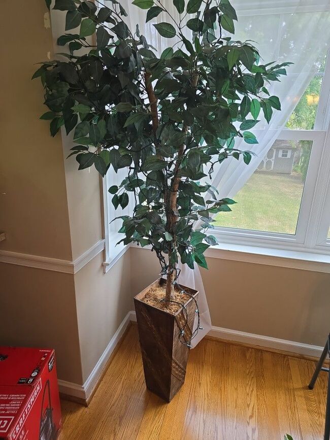 Tall Artificial Decorative Plant In Pot