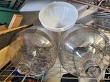 6 Gal Glass Carboy x2