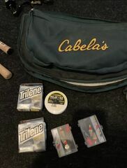 Cabela’s Ice Fishing Rods and Reels in their own case.