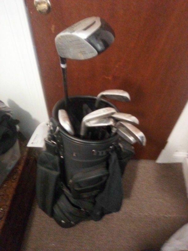 Golf Bag & Golf Clubs